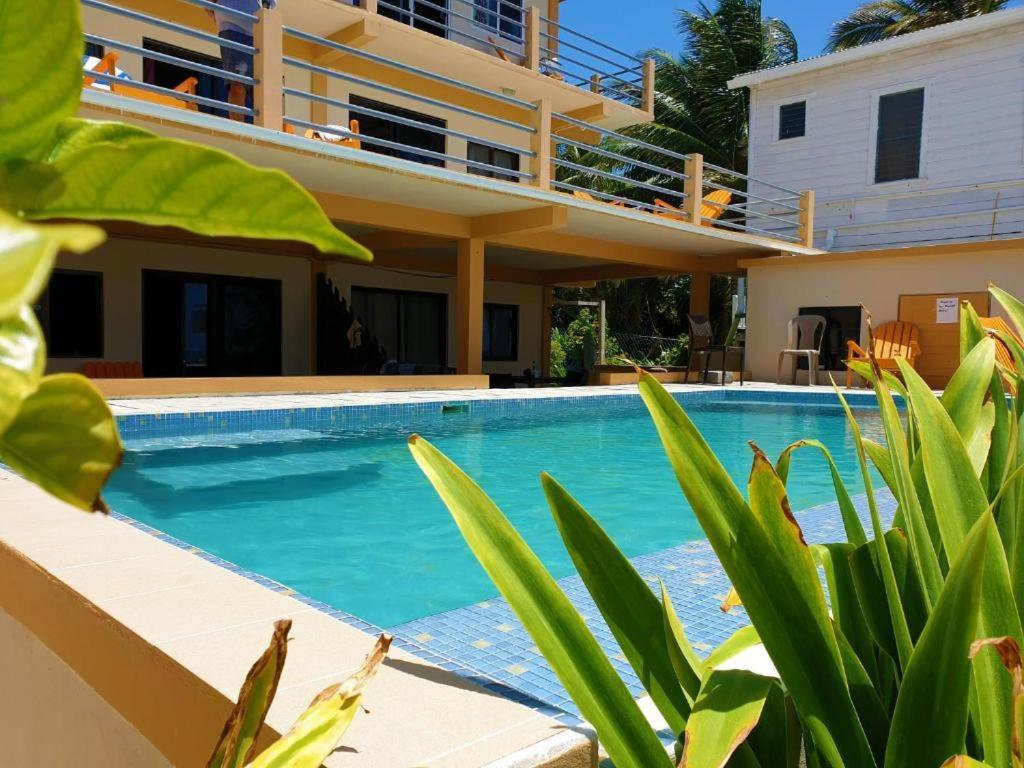 Beach Club Budget Rooms At Popeyes Кей-Колкер Экстерьер фото